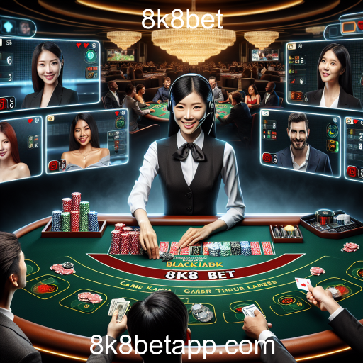 Experimente a Emoção dos Jogos Ao Vivo no 8k8bet